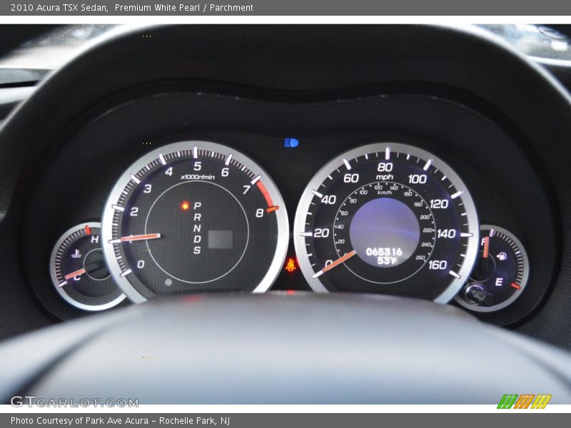 Premium White Pearl / Parchment 2010 Acura TSX Sedan