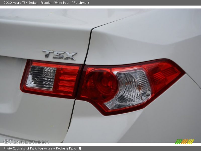 Premium White Pearl / Parchment 2010 Acura TSX Sedan