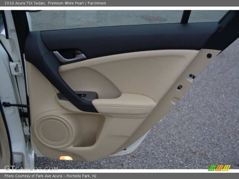 Premium White Pearl / Parchment 2010 Acura TSX Sedan
