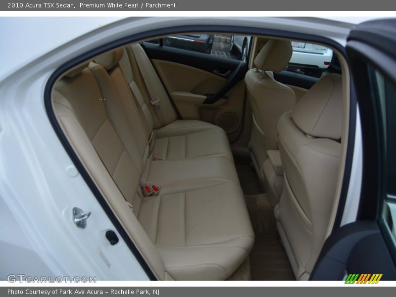 Premium White Pearl / Parchment 2010 Acura TSX Sedan