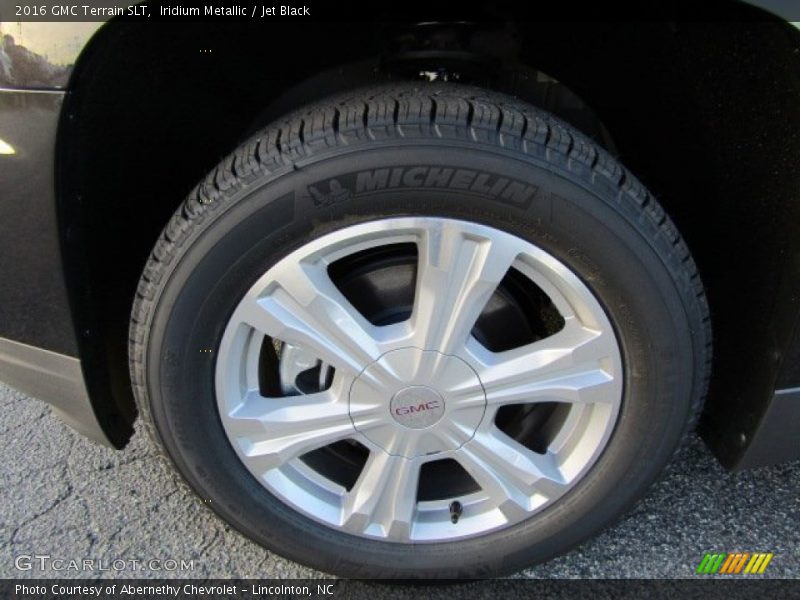 Iridium Metallic / Jet Black 2016 GMC Terrain SLT