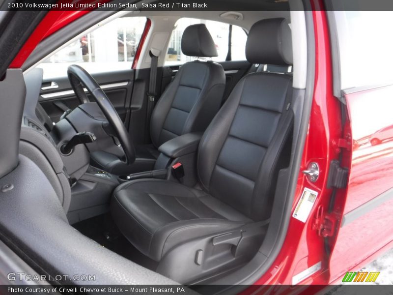Salsa Red / Titan Black 2010 Volkswagen Jetta Limited Edition Sedan