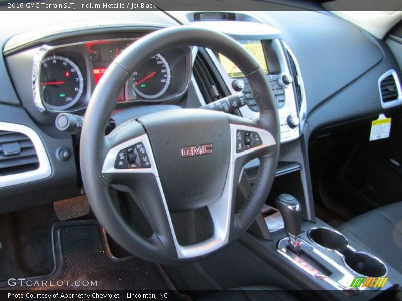 Iridium Metallic / Jet Black 2016 GMC Terrain SLT