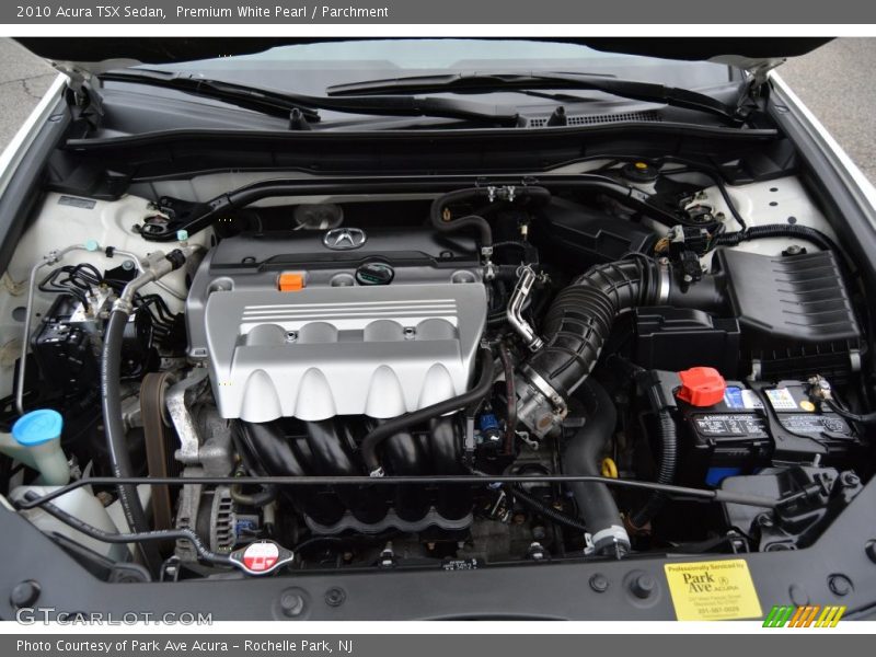 Premium White Pearl / Parchment 2010 Acura TSX Sedan