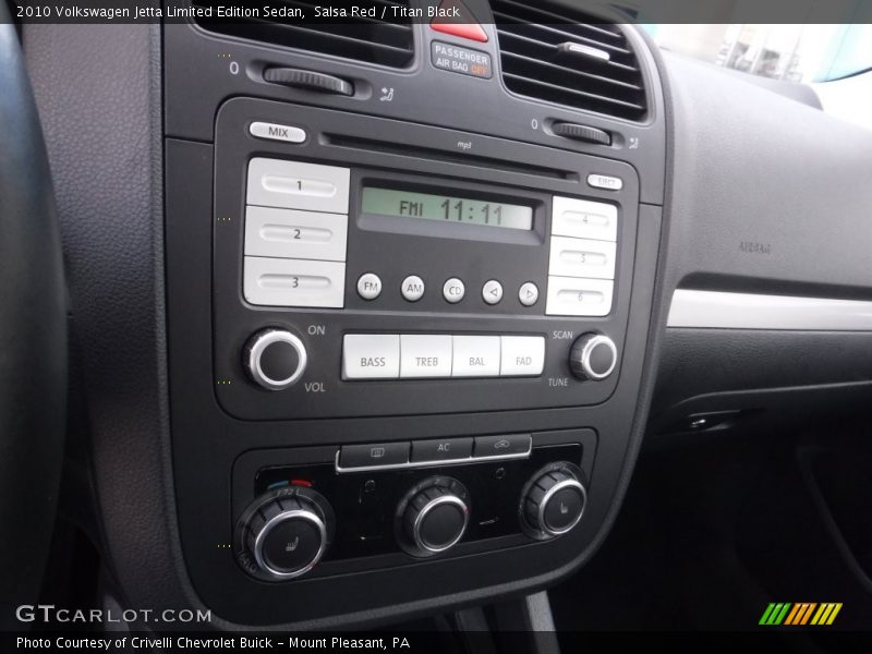 Salsa Red / Titan Black 2010 Volkswagen Jetta Limited Edition Sedan