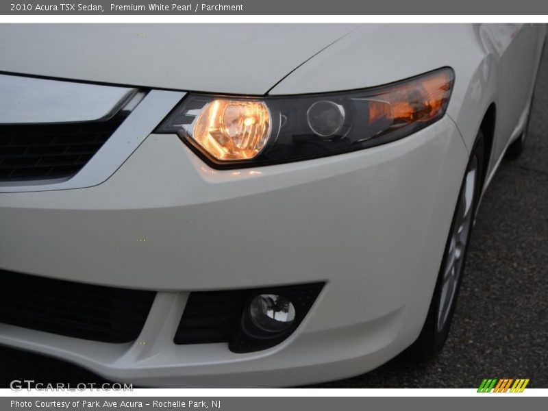 Premium White Pearl / Parchment 2010 Acura TSX Sedan