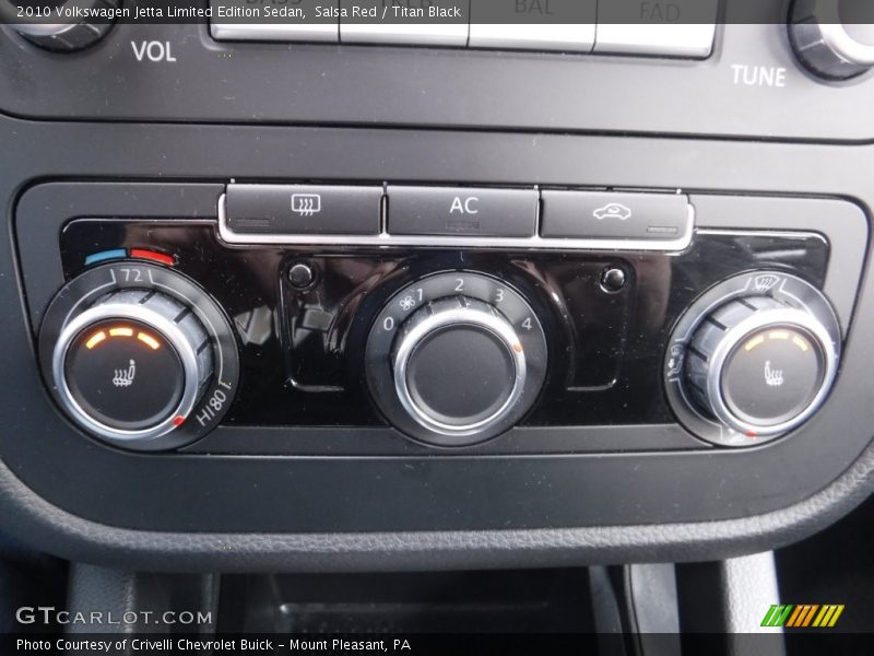 Salsa Red / Titan Black 2010 Volkswagen Jetta Limited Edition Sedan