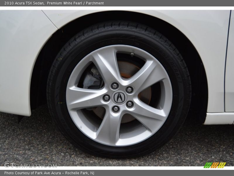 Premium White Pearl / Parchment 2010 Acura TSX Sedan