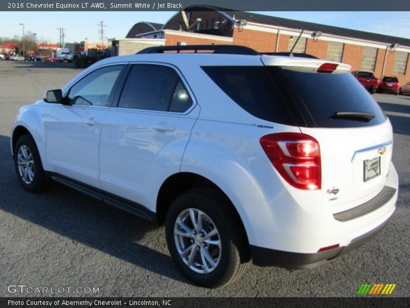 Summit White / Jet Black 2016 Chevrolet Equinox LT AWD