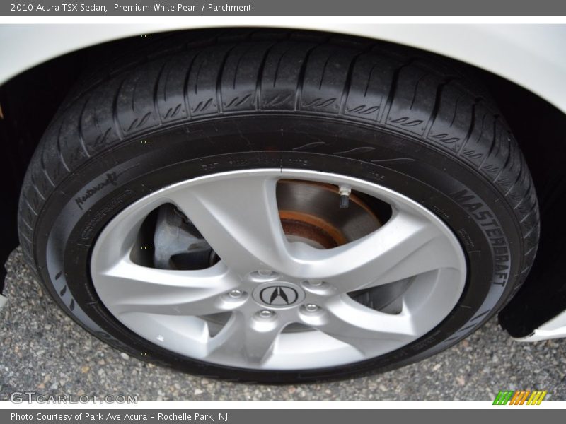Premium White Pearl / Parchment 2010 Acura TSX Sedan