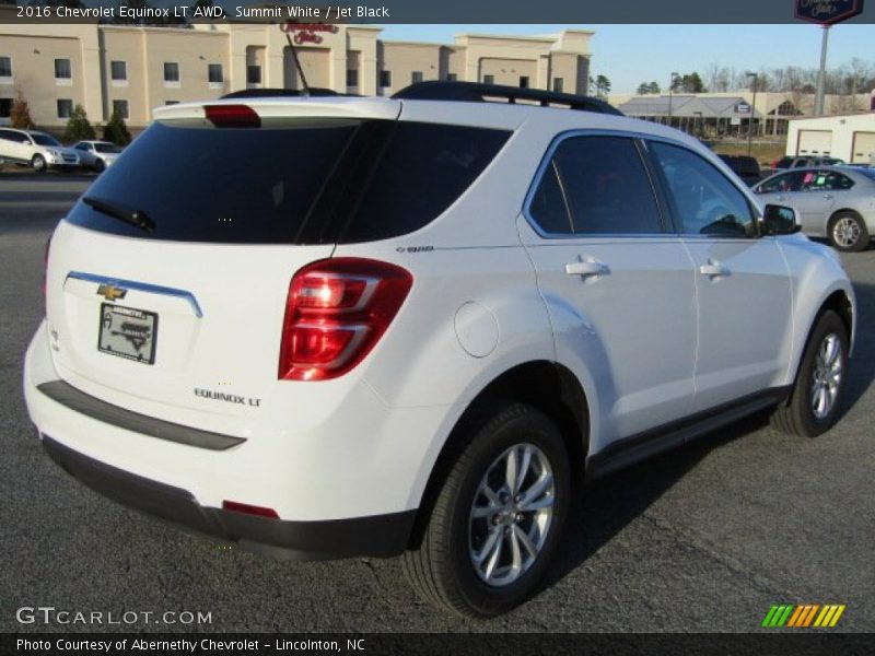 Summit White / Jet Black 2016 Chevrolet Equinox LT AWD