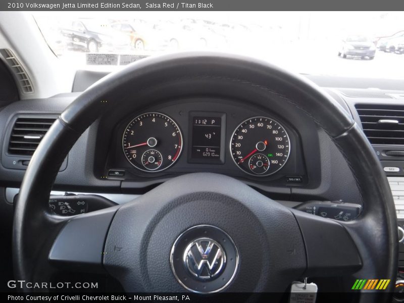 Salsa Red / Titan Black 2010 Volkswagen Jetta Limited Edition Sedan