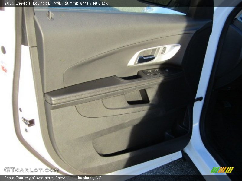Summit White / Jet Black 2016 Chevrolet Equinox LT AWD