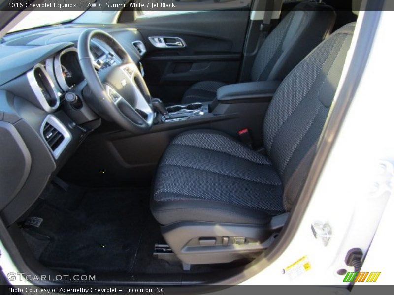 Summit White / Jet Black 2016 Chevrolet Equinox LT AWD