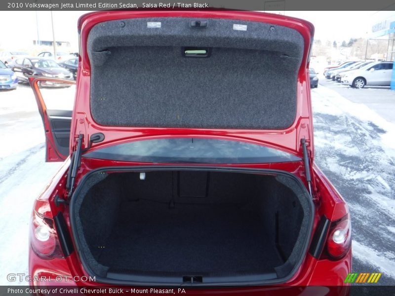 Salsa Red / Titan Black 2010 Volkswagen Jetta Limited Edition Sedan