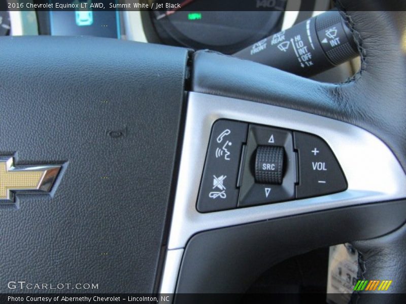 Summit White / Jet Black 2016 Chevrolet Equinox LT AWD