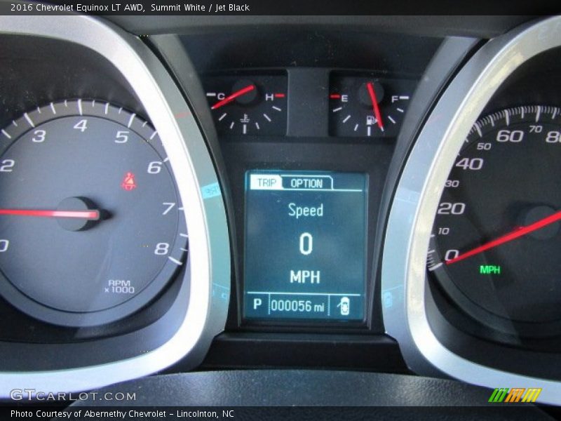 Summit White / Jet Black 2016 Chevrolet Equinox LT AWD