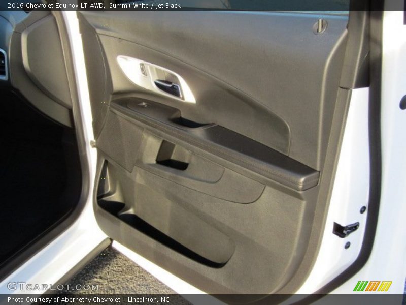 Summit White / Jet Black 2016 Chevrolet Equinox LT AWD