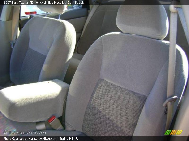 Windveil Blue Metallic / Dark Pebble 2007 Ford Taurus SE