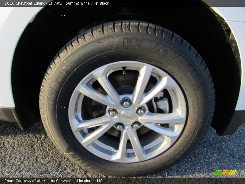 Summit White / Jet Black 2016 Chevrolet Equinox LT AWD