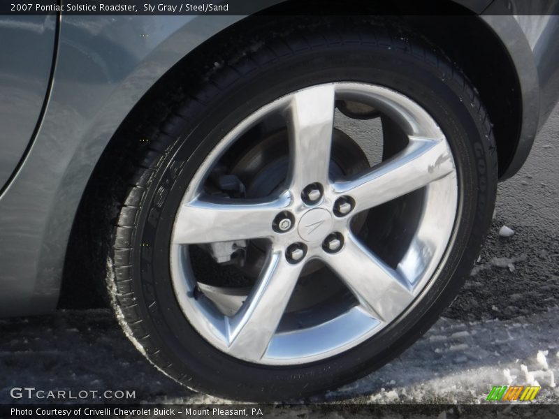 Sly Gray / Steel/Sand 2007 Pontiac Solstice Roadster