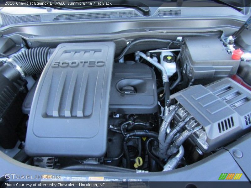Summit White / Jet Black 2016 Chevrolet Equinox LT AWD