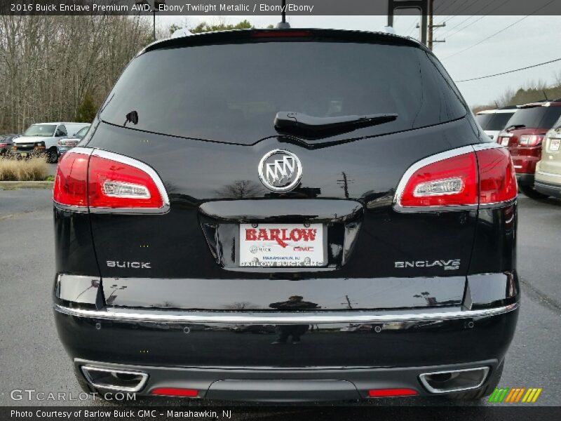 Ebony Twilight Metallic / Ebony/Ebony 2016 Buick Enclave Premium AWD