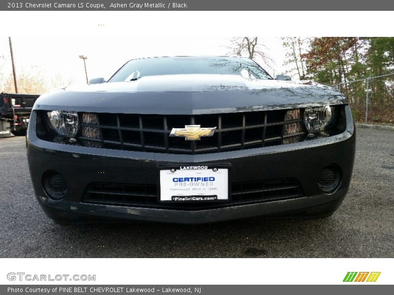 Ashen Gray Metallic / Black 2013 Chevrolet Camaro LS Coupe