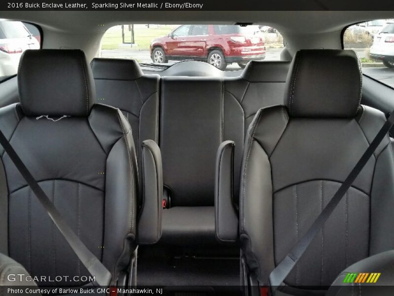 Sparkling Silver Metallic / Ebony/Ebony 2016 Buick Enclave Leather