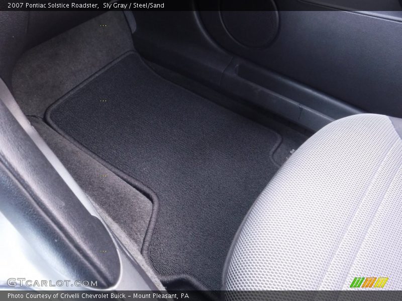 Sly Gray / Steel/Sand 2007 Pontiac Solstice Roadster