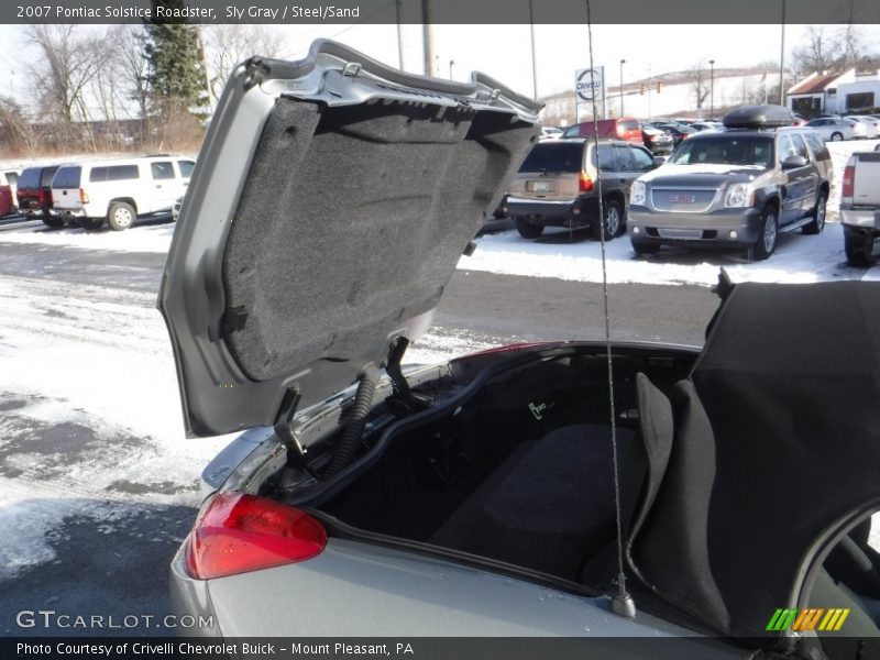 Sly Gray / Steel/Sand 2007 Pontiac Solstice Roadster