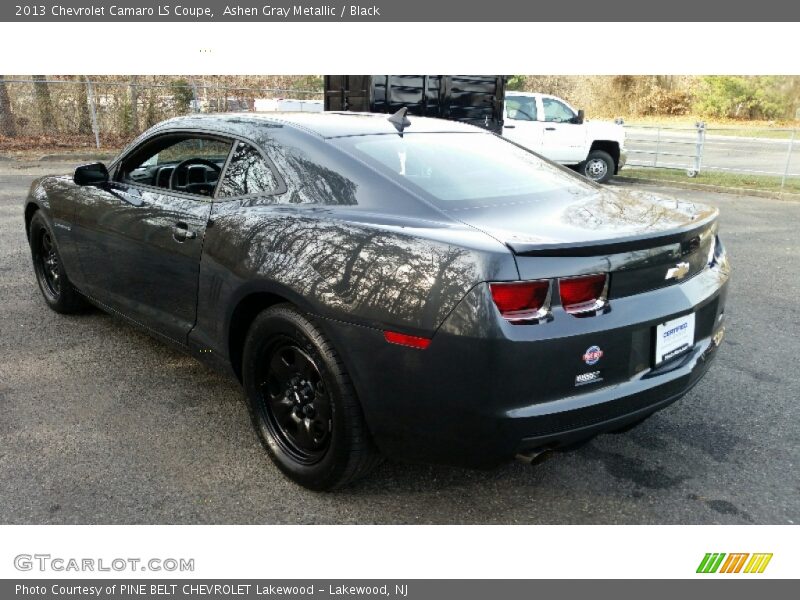 Ashen Gray Metallic / Black 2013 Chevrolet Camaro LS Coupe