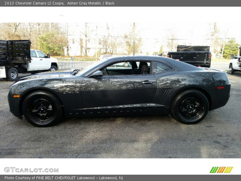 Ashen Gray Metallic / Black 2013 Chevrolet Camaro LS Coupe