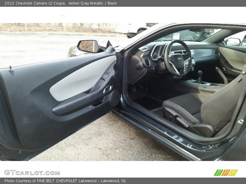 Ashen Gray Metallic / Black 2013 Chevrolet Camaro LS Coupe