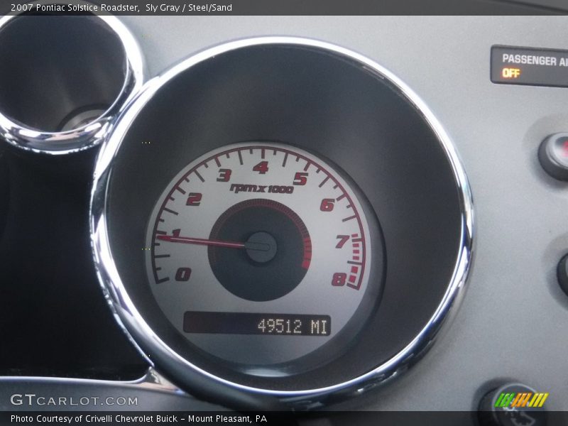 Sly Gray / Steel/Sand 2007 Pontiac Solstice Roadster