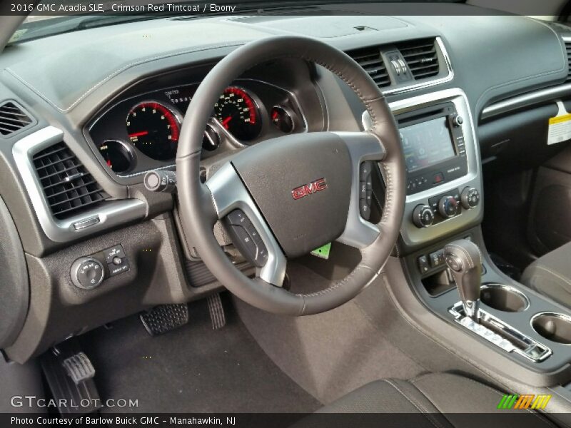 Crimson Red Tintcoat / Ebony 2016 GMC Acadia SLE