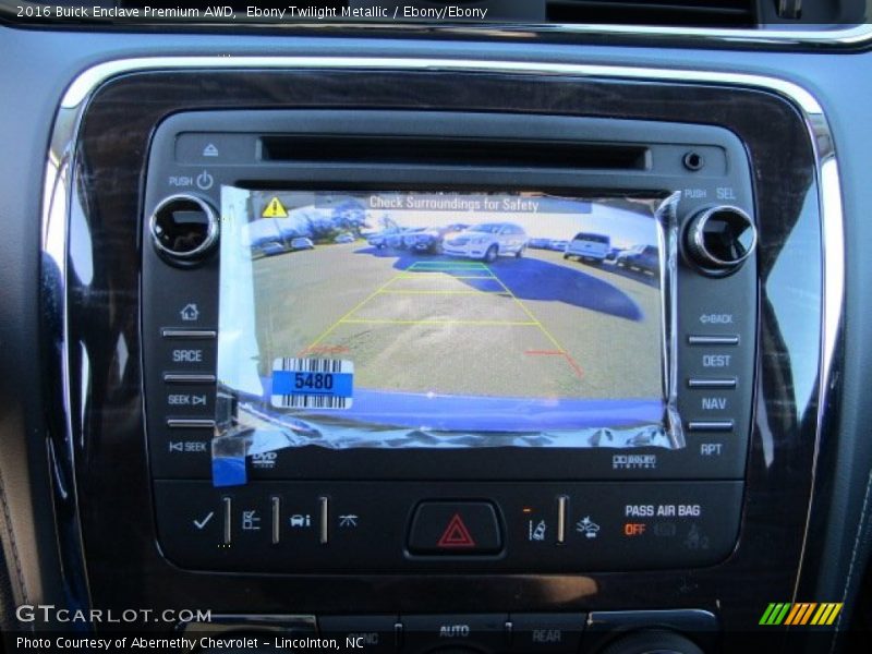Ebony Twilight Metallic / Ebony/Ebony 2016 Buick Enclave Premium AWD