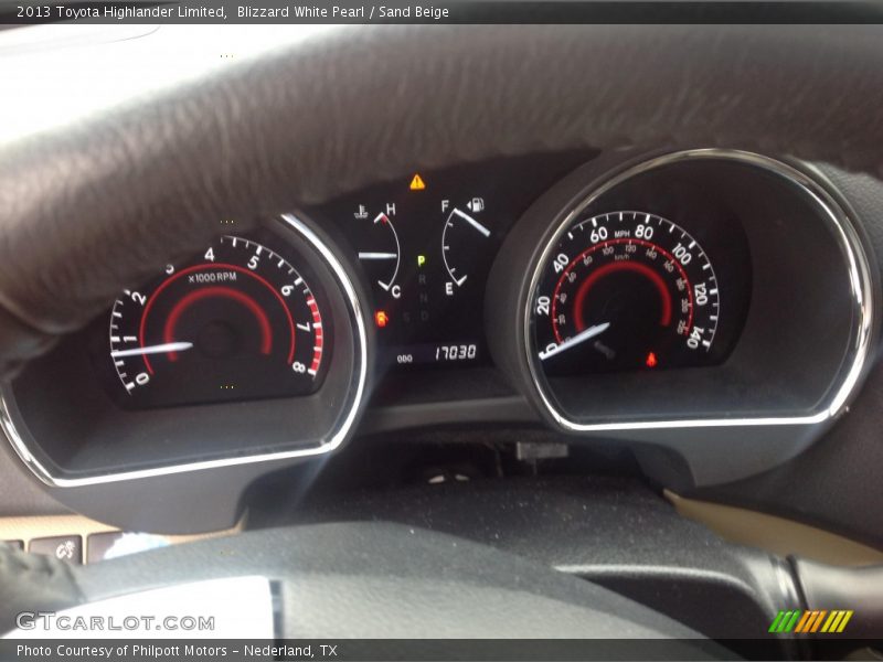 Blizzard White Pearl / Sand Beige 2013 Toyota Highlander Limited