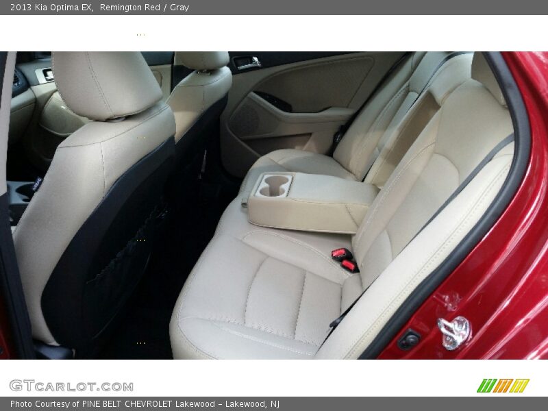 Remington Red / Gray 2013 Kia Optima EX