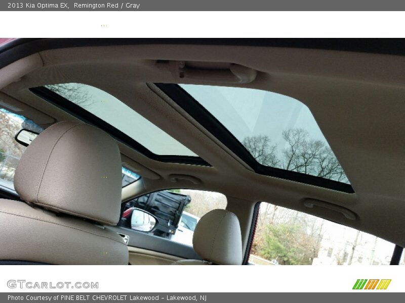 Remington Red / Gray 2013 Kia Optima EX