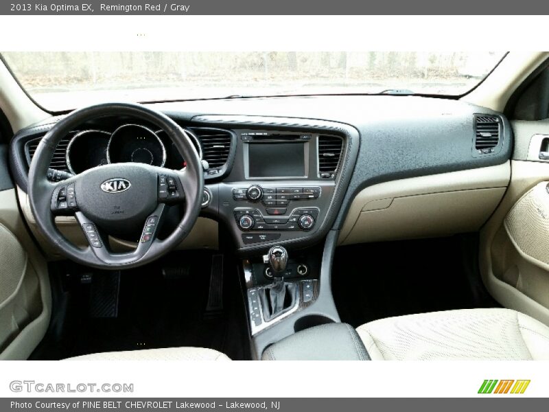 Remington Red / Gray 2013 Kia Optima EX