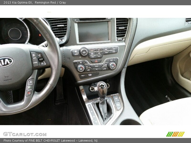 Remington Red / Gray 2013 Kia Optima EX
