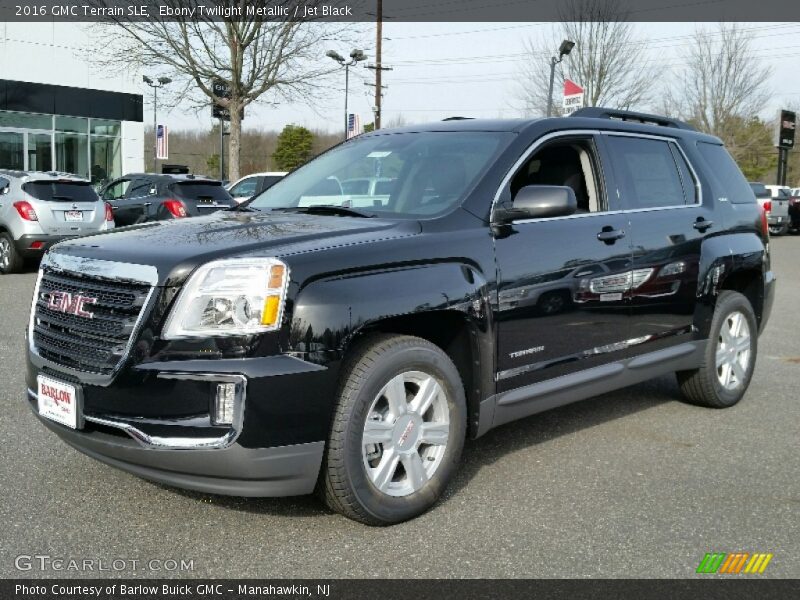 Ebony Twilight Metallic / Jet Black 2016 GMC Terrain SLE