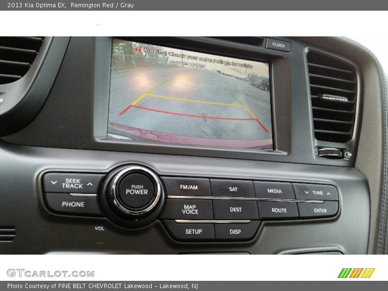 Remington Red / Gray 2013 Kia Optima EX