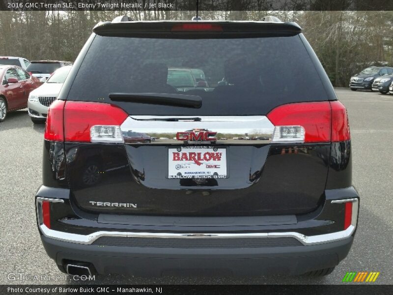 Ebony Twilight Metallic / Jet Black 2016 GMC Terrain SLE