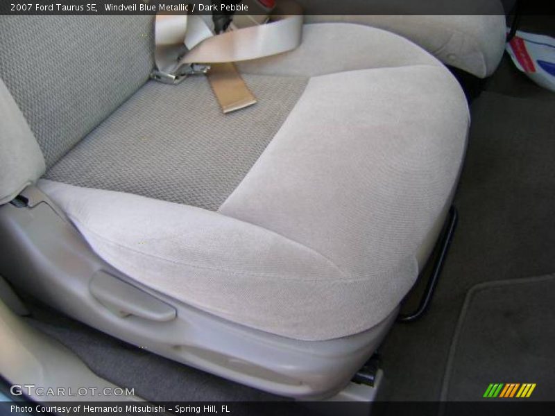 Windveil Blue Metallic / Dark Pebble 2007 Ford Taurus SE