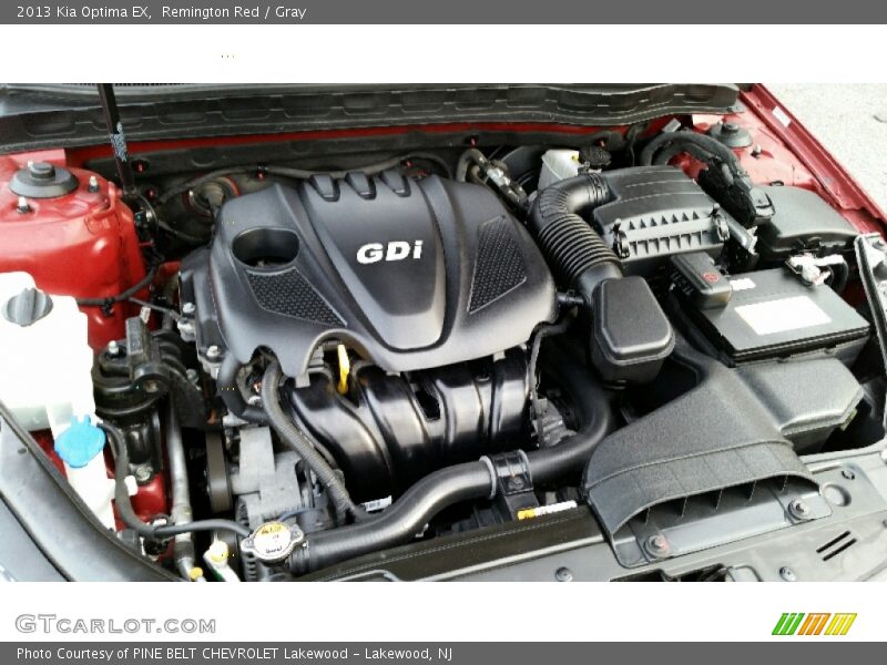 Remington Red / Gray 2013 Kia Optima EX