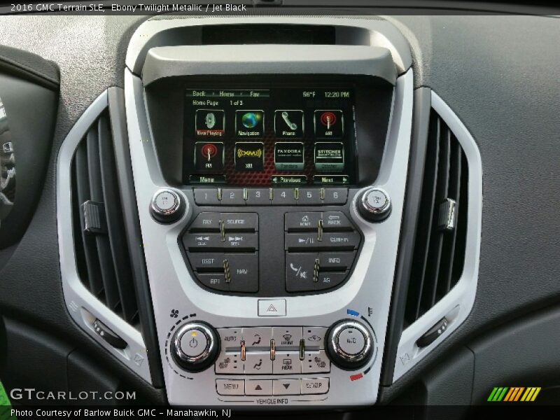 Ebony Twilight Metallic / Jet Black 2016 GMC Terrain SLE