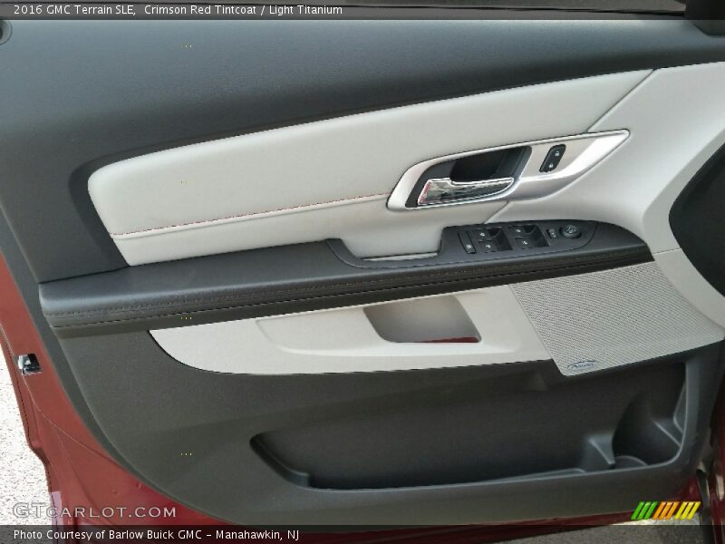 Crimson Red Tintcoat / Light Titanium 2016 GMC Terrain SLE