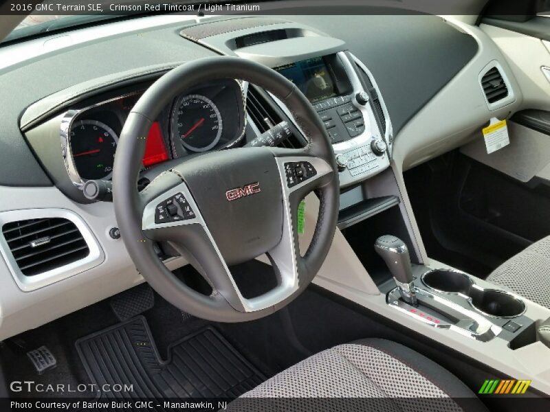 Crimson Red Tintcoat / Light Titanium 2016 GMC Terrain SLE
